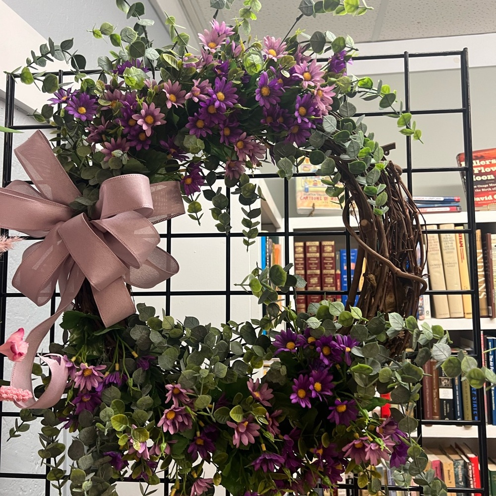 COPY - Purple grapevine wreaths collection